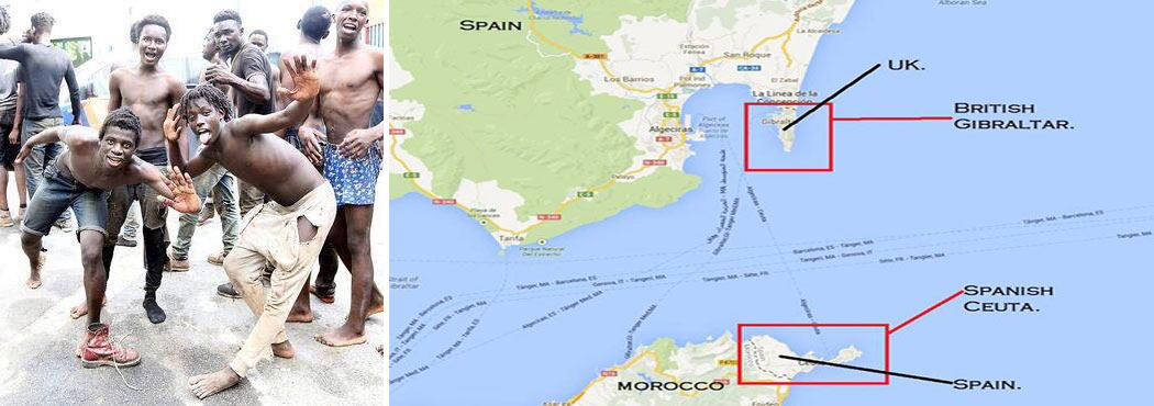 Ceuta: 200 Flüchtlinge überwinden Grenzzaun zu Spanien
