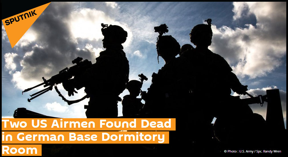 Two US Airmen Found Dead in German Base Dormitory Room